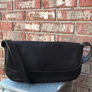 🚨B2G1 I SANTI Brown Leather Shoulder Purse